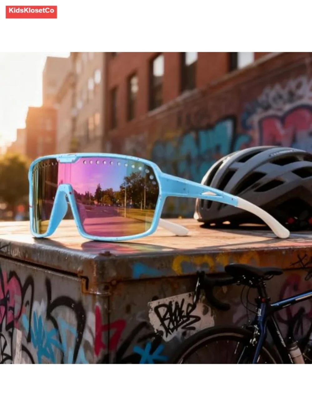 Polarized Kids Sunglasses Youth Baseball Sun Glasses for Sports